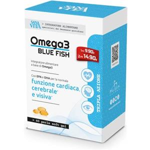 Sanavita Omega3 Bluefish Integratore Alimentare, 60 perle