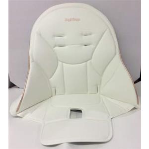 Peg Perego - Cuscino di ricambio per seggiolone Zero 3 e Follow Me Mon Amour, Tessuto, Bianco, Neonati - 6-12 mesi