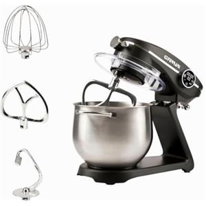 G3 Ferrari G20137 Pastaio Elegance Impastatrice Planetaria a Presa Diretta, 2300 W Max, 8 Litri, Corpo in metallo, 10 Velocità, Display touch screen, Contenitore 8L in Acciaio Inox, Accessori inclusi