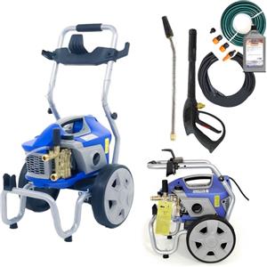 Annovi Reverberi 614K - Idropulitrice Carrellata 160 bar, 2900W, Portata 8.5 Lt/min, Motore Induzione