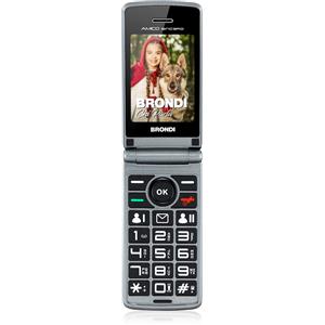 BRONDI Cellulare a conchiglia Brondi Amico Sincero 2,4