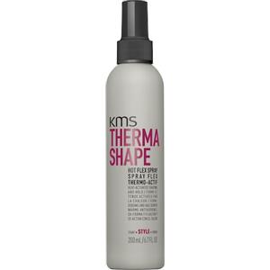 KMS Thermashape Hot Flex Spray 200 ml - Spray protettivo termico per tutti i tipi di capelli, ideale per styling a caldo con tenuta media