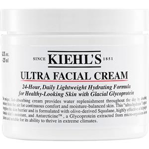 Kiehl's Ultra Facial Cream 125 ml - Crema Idratante Leggera per Viso, 24 Ore di Idratazione per Tutti i Tipi di Pelle