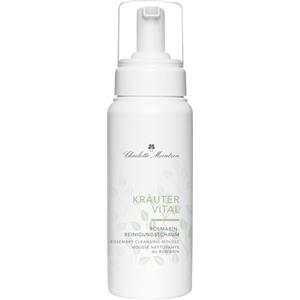 Charlotte Meentzen Kräutervital Schiuma Detergente al Rosmarino 150 ml - Rimuove Trucco e Impurità, Effetto Lenitivo con Provitamina B5