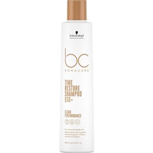 Schwarzkopf Professional BC Bonacure Time Restore Shampoo Q10 250 ml - Shampoo rinforzante per capelli maturi