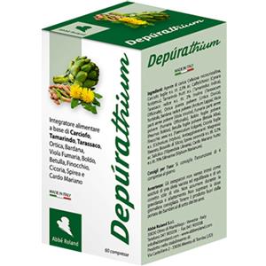 ABBE'ROLAND Srl Depurathium 60 Compresse - Integratore Detox a base di Carciofo e Tamarindo per Purificazione Completa