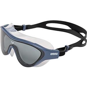 ARENA The One Mask Maschera Nuoto Unisex Adulto, Occhialini Piscina con Grandi Lenti, Protezione UV, Ponte Nasale Autoregolante, Guarnizioni Orbit-Proof, Trattamento Anti-Appannamento