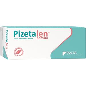 Pizeta Pharma Pizetalen Pomata 50ml - Emolliente e Lenitiva per Cute e Mucose di Adulti e Bambini