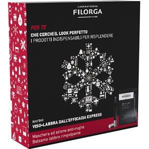 Filorga Cofanetto Natale Nutri-Filler Viso e Labbra - Maschera Anti-Rughe e Routine in 2 Step