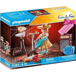 PLAYMOBIL Family Fun 71184 Cantante Country per Bambini dai 4 Anni