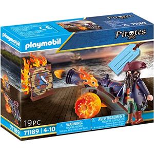 PLAYMOBIL Gift Set Pirata con Cannone 71189 - Gioco Avventuroso per Bambini