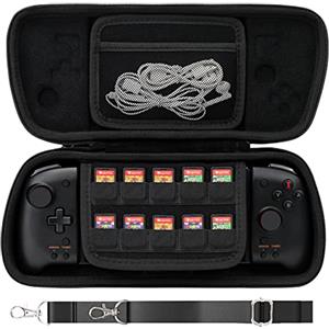 Aenllosi Custodia rigida portatile per Hori Split Pad Pro/HORI Split Pad Compact Controller Ergonomico/Hori Split Pad Compact Controller Nintendo Switch Controller Case（Only Case） (Nero)