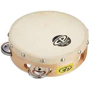 Latin Percussion LP Latin Percussion LP861300 CP Tamburelli Legno 6'' con Pelle CP376