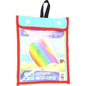 Wolkenstürmer Sled Rainbow Aquilone per Bambini - Kite a 1 Linea Senza Pali