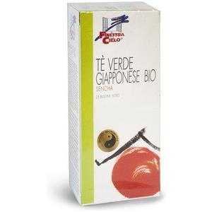 La Finestra sul Cielo Vivibio Tè Verde Sencha Giapponese Biologico - 25 Bustine da 42g - Antiossidante Naturale Bio