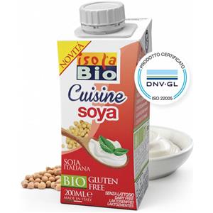 Isola Bio Crema di soia da cucina 200 ml BIO