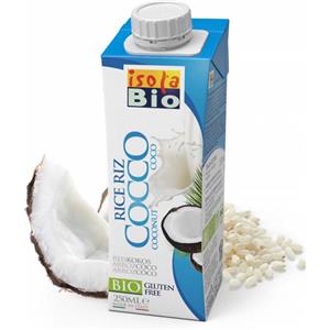 Isola Bio Bevanda vegetale di riso e cocco mini 250 ml BIO
