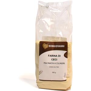 Bongiovanni Bontà Naturali Farina di Ceci 500 g senza glutine