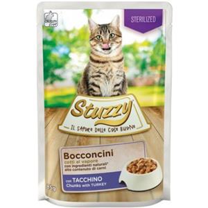 Stuzzy Bocconcini per Gatti Sterilizzati da 85 gr Gusto Tacchino