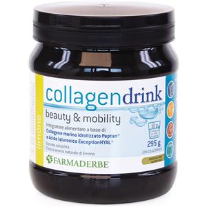 FARMADERBE Srl COLLAGEN Drink Limone 295g - Integratore di collagene