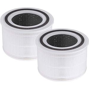 WuYan Core 300 filtro di ricambio compatibile con LEVOIT Core 300 e Core 300S, filtri purificatore d'aria, Core 300-RF, confezione da 2, bianco