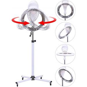 FXPCQC 950W Orbitante Infrarosso Casco Asciugacapelli Riscaldatore Parrucchiere in Piedi Professionale Capelli Colore Permanente Processore Asciugatrice Acceleratore Salone Styling Macchina