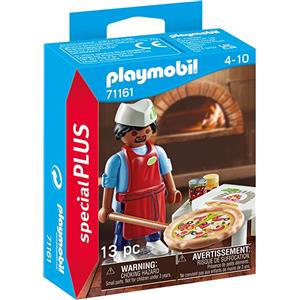 Playmobil Special Plus 71161 - Set da Gioco Pizzaiolo con Pizza e Pala per Bambini dai 4 Anni