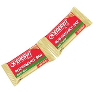 Enervit Performance Bar Double gusto mela, barretta con 2 porzioni da 30 grammi