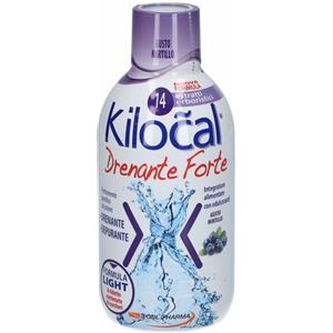 POOL PHARMA Kilocal Drenante Forte Mirtillo 500ml - Integratore Drenante e Depurante con Estratti Naturali