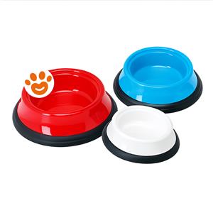 Camon Ciotola in Plastica Antirovesciamento per Cani e Gatti - Diametro 20 cm, Altezza 7,5 cm, Capienza 700 ml