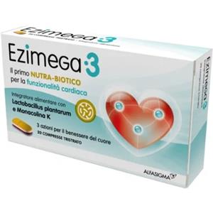 ALFASIGMA SpA Ezimega 3 Alfasigma Integratore Alimentare 20 Compresse