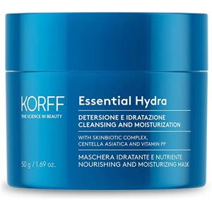 Korff Essential Maschera Idratante e Nutriente 50 ml - Texture Morbida, Nutre e Rigenera la Pelle
