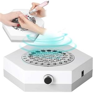 Vokot A858 Aspiratore unghie professionale 80W, Collettore di polveri, aspiratore di polveri per unghie Manicure Nail Art