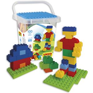 Unico Secchio Mattoncini Colorati