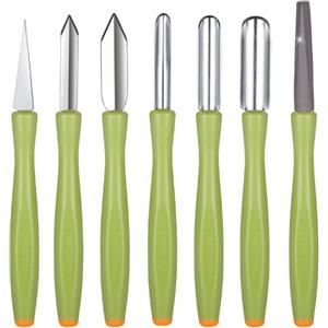 Tescoma Set Decoratori Frutta e Verdura Presto - 7 Pezzi in Acciaio Inossidabile con Scatola