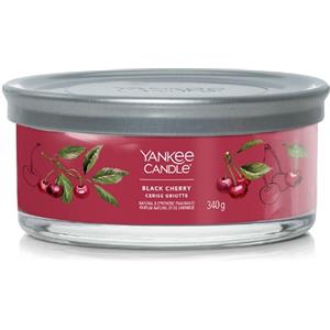 Yankee Candle Signature Candela in Tumbler Multi-Stoppino Black Cherry 28 Ore