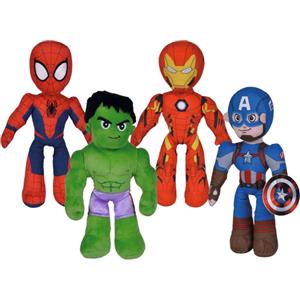 Simba Avengers Personaggi Posabili 25 cm - Capitan America, Iron Man, Spider Man, Hulk