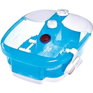 Promed Pediluvio Idromassaggio Promed Fb-100 con Idromassaggio e Massaggio Vibrante, Campo Infrarossi Incl. 3 Testine per Pedicure, Cura per i Piedi, Spa Piedi, Adatto Alle Misure Fino alla 46