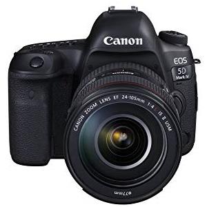 Canon EOS 5D Mark IV + EF 24-105mm f/4L IS II USM Kit fotocamere SLR 30,4 MP CMOS 6720 x 4480 Pixel Nero