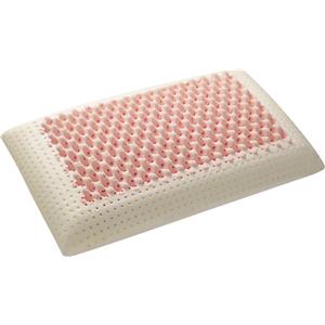 EvergreenWeb Cuscino Memory Pink con tessuto Silver