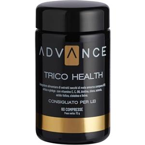 +Watt Trico Health 60 compresse - Mix di Estratti Vegetali, Amminoacidi, Minerali e Vitamine per il Benessere dei Capelli