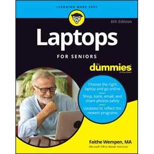 John Wiley & Sons Inc Laptops For Seniors For Dummies Faithe Wempen