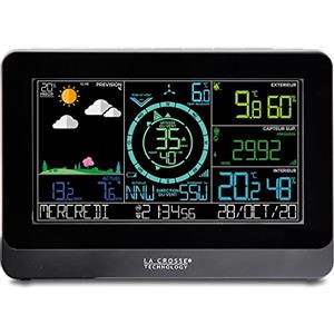 La Crosse Technology - WS6863 Stazione Meteo semi-professionale con connessione Wi-Fi - Nero
