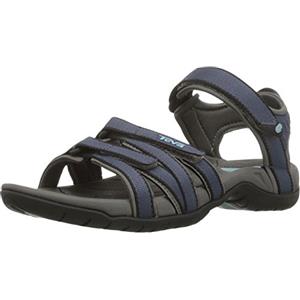 Teva, Tirra W Sandalo Donna, Sandali, Donna, Black Grey (Bkgy), 36
