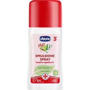 Chicco Zanza Spray Insettorepellente 100 ml - Protezione Naturale per Bambini 3 e Adulti, Fino a 5 Ore di Efficacia