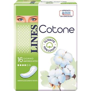 FATER SpA LINES COTONE NON ULTRA ANATOMICI DISTESI 16 PEZZI