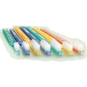 Recordati Dentosan Spazzolino Antiplacca Medio - Setole in Nylon TYNEX, Testina Arrotondata e Manico Ergonomico