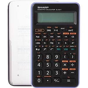SHARP CALCULATOR SCIENTIFIC EL501TBVL, Nero