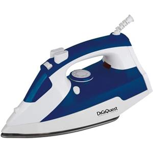 DIGIQUEST Ferro Da Stiro a Vapore FST22CE, Piastra Ceramica, 2200W, Termostato Regolabile, Sistema Autopulente