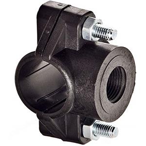 ABRISA Collarin per tubo di irrigazione, nero